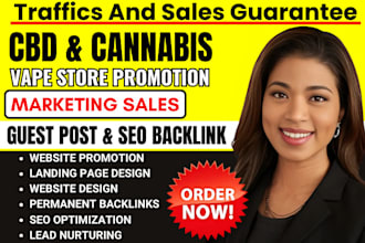 advertise cannabis, cbd, vape cigar store marketing SEO backlinks to boost sales