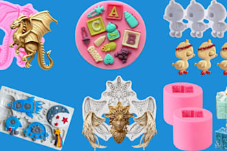 make silicone molds for candles resin chocolate soap and 3d printing injection