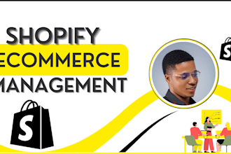 do ecommerce store management shopify mentoring shopify store management