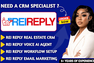 setup rei reply funnels rei reply ai voice agent rei reply triggers reireply crm