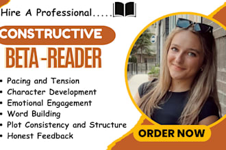 beta read fantasy novel thriller horror, historical mystery book science fiction