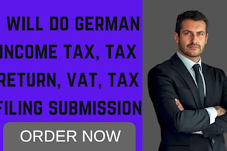 do german income tax tax return vat tax filing submission