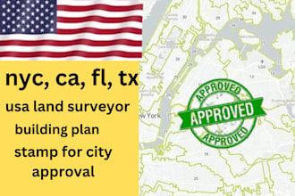 nyc, ca, fl, tx,  land surveying