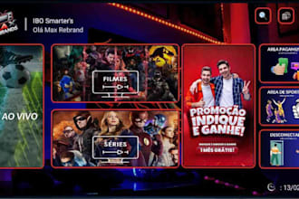 revamp iptv app, sparkle tv, tivimate, ibo player, xciptv with admin panel