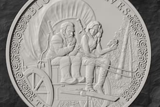sculpt 3d coin model 3d cnc design 3d medallion 3d bas relief printable for stl