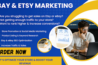 do etsy store marketing, ebay promotion etsy seo and ebay marketing , etsy sales