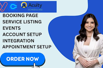 create acuity scheduling vagaro beauty spa website with online booking
