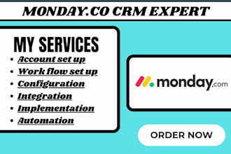 automate your sales process monday CRM workflow monday CRM integration