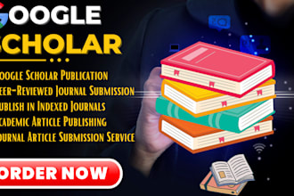 write and publish article in google scholar peer reviewed indexed journal