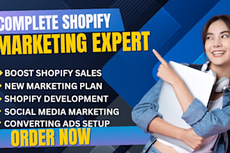 increase shopify sales via shopify promotion, shopify marketing, ecommerce sales