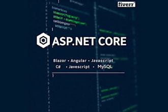 create dynamic solutions with asp net, angular and  blazor