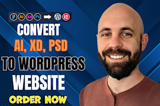 convert your figma to wordpress, PSD to wordpress, or HTML to wordppess sites