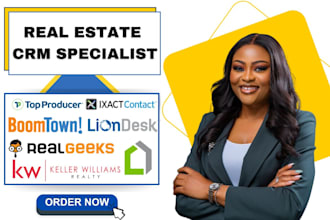 setup keller williams boomtown lion desk real geeks ixact top producer ylopo crm