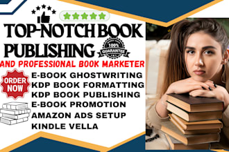 do amazon KDP book formatting book editing amazon kdp ads setup book publishing