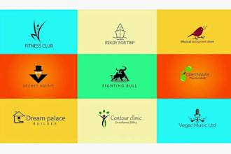 do minimalist logo design, brand identity, and branding kit