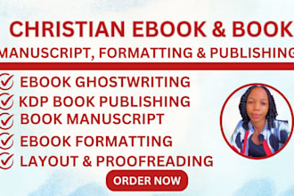 do professional christian book ghostwriter, devotions, inspirational ebook