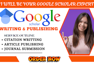 publish research google scholar provide increase citation index article journal