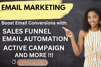 email automation with high converting sales funnels automation