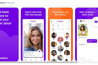 develop custom dating app and real time chat app using flutter and firebase