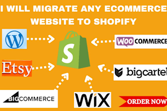 migrate wordpress to shopify migration website migration wix to shopify
