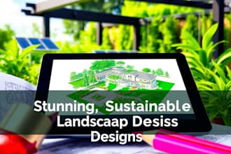 design stunning, sustainable landscape architecture plans for your space