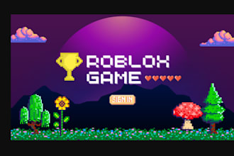 create roblox game, sandbox game, 3d unity game, VR game web3