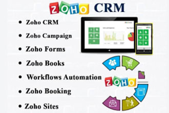 be zoho CRM expert, certified zoho creator, zoho one expert, zoho developer