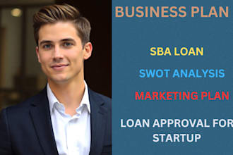 write or rewrite your business plan for loan approval for startups, sba
