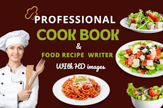 design and format cookbooks and recipes book cakes, pastries, and treats