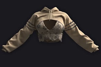 make any 3d fashion designs and pattern drawing in clo 3d