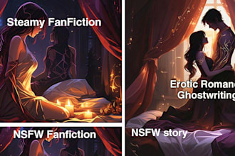 craft nsfw story, sensual romance, steamy fanfiction, boundary pushing erotica