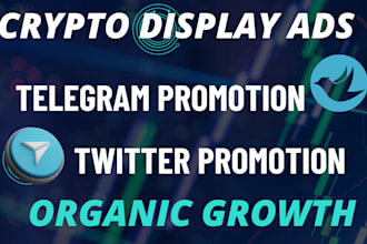do organic promotion, crypto twitter x marketing for organic followers growth