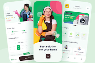 develop iot app, laundry app, appointment app, home cleaning app, booking app