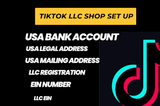 do  tiktok shop setup, ein number, UK  tiktok shop set up, usa llc tiktok shop