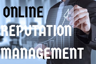 improve online presence, remove negative links, articles with reverse SEO