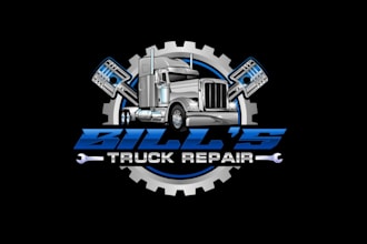create wonderful and excellent diesel repair logo design