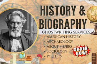 ghostwrite history ebook biography memoir politics american history ebook writer