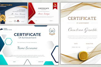 do certificate design, diploma certificate, custom certificate design
