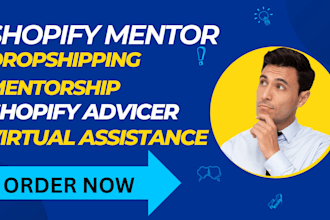 be your shopify coach, shopify consultant store manager