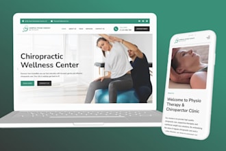 build a mobile friendly iv therapy website or iv hydration website