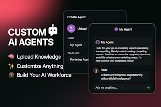 build custom ai website, ai mobile app, ai saas platform, ai agent or ai chatbot