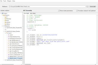 decompile eas files and unlock the source code, recompile eas, forex bot