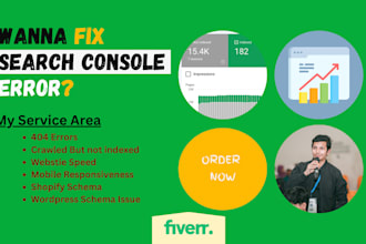 fix index coverage errors in google search console