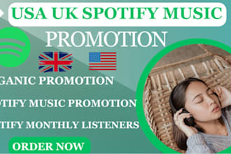 boost USA spotify followers to increase spotify monthly listeners