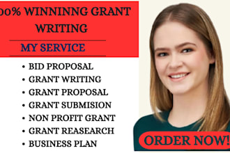 do bid proposal business plan grant writer nonprofit