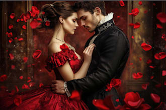 design professional romance and novel book covers