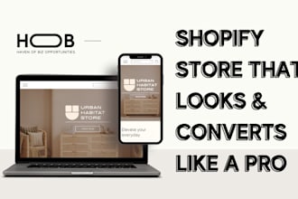 design a custom shopify store plus SEO and marketing for maximum sales