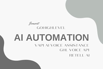 setup vapi ai calling agent, ghl chatbot, retell ai voice agent, make com, vapi