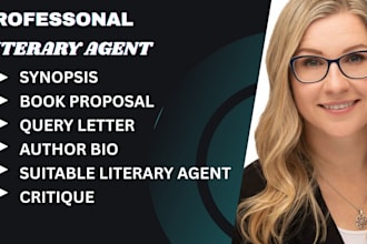 write query letter, book synopsis proposal find literary agent for your book