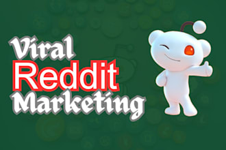 do reddit post management for ecommerce, saas, crypto token and business website